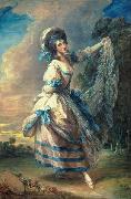 Thomas Gainsborough Portrait of Giovanna Baccelli France oil painting artist